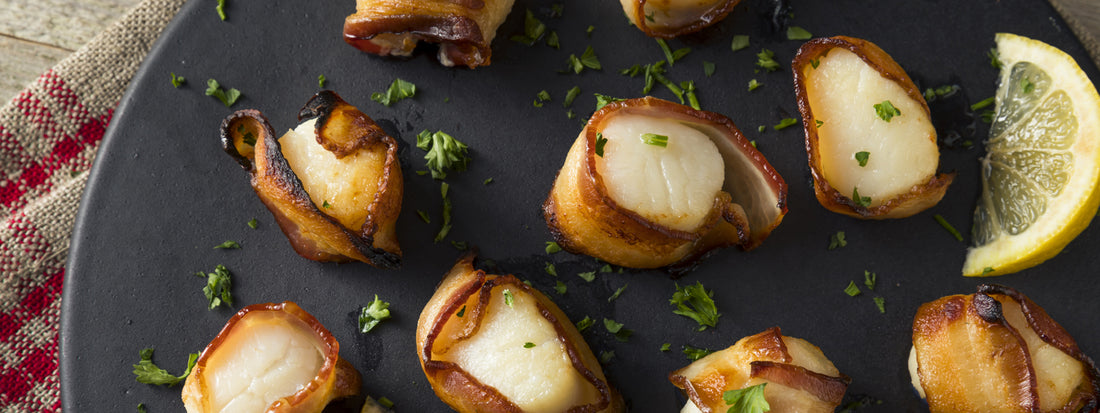 Prosciutto Wrapped Scallops