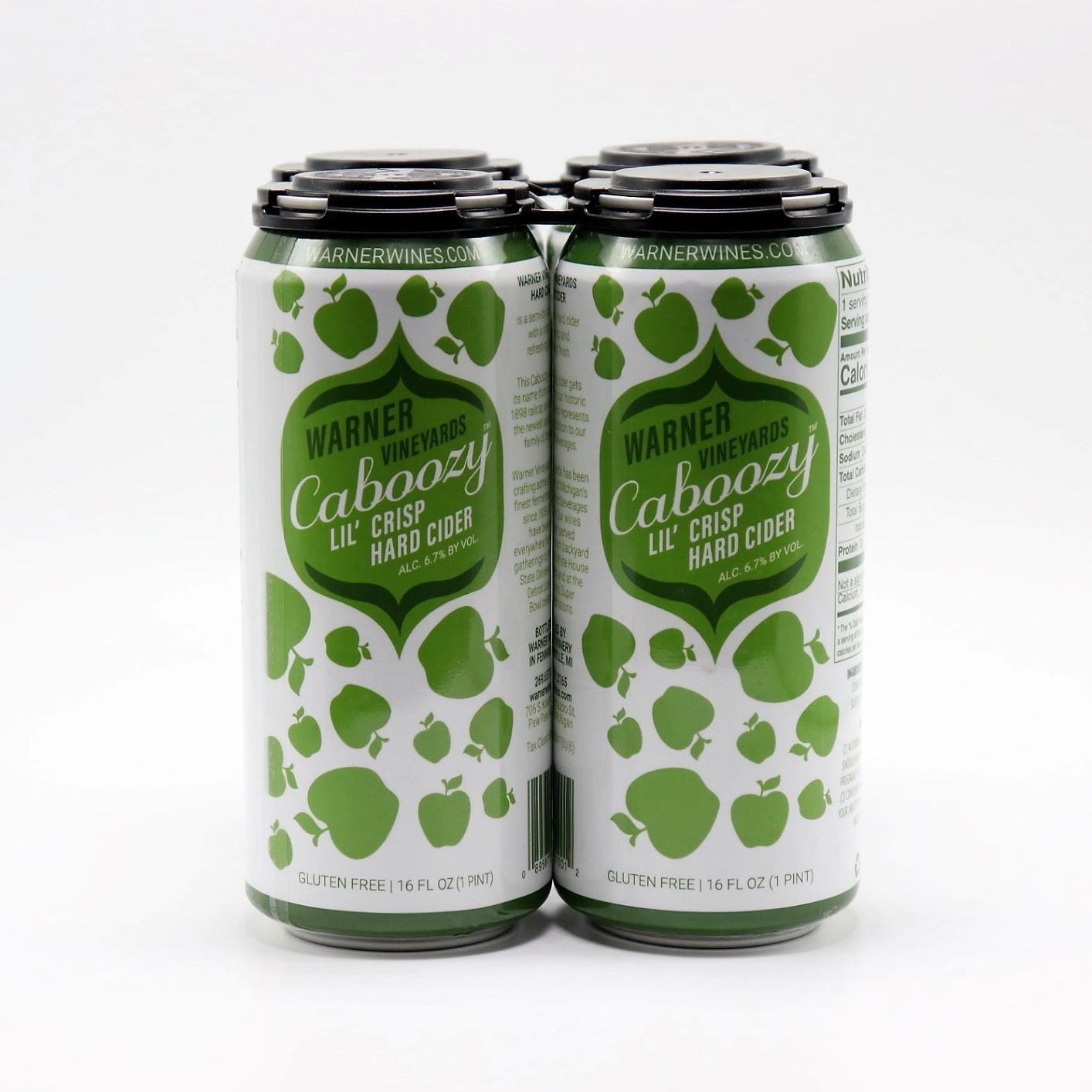 Caboozy Lil' Crisp Hard Apple Cider - Warner Vineyards